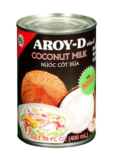 Latte di cocco per dessert Aroy-D - 400ml